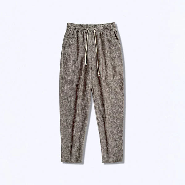 Striped Linen Trousers Newport