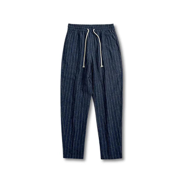 Striped Linen Trousers Newport