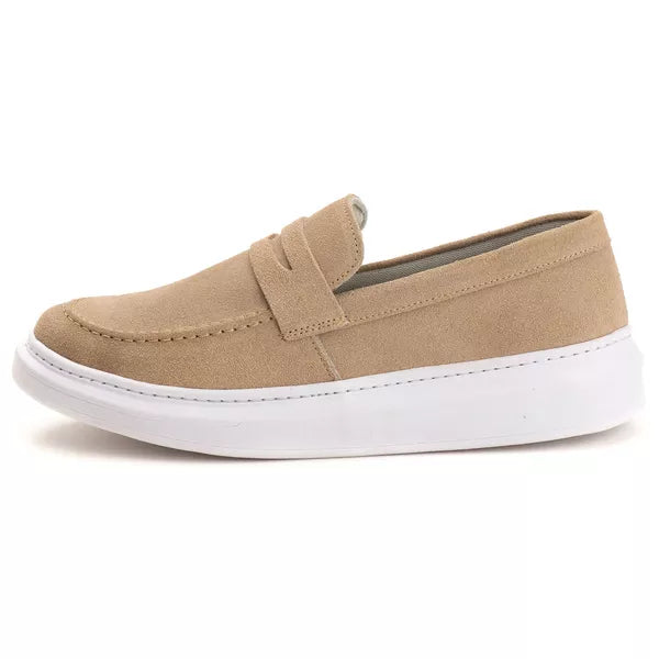 Men's Beige Loafer"