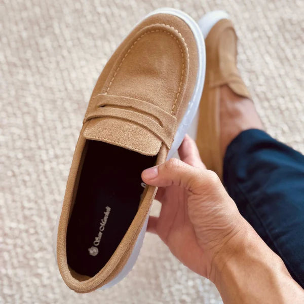 Men's Beige Loafer"